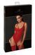 Боді Noir Handmade F352 Red powerwetlook body - S SX1977 фото 8