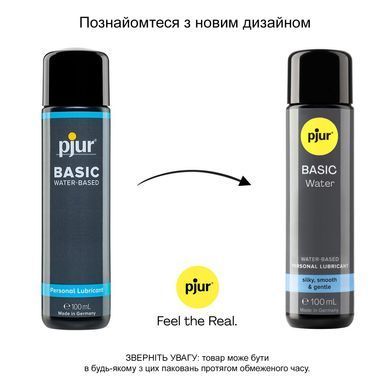 Змазка на водній основі pjur Basic waterbased 100 мл, ідеальна для новачків, найкраща ціна/якість PJ10410 фото