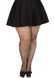 Колготки Leg Avenue Rhinestone micro net tights Plus size Black, дрібна сітка, стрази SX1729 фото 1