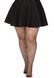 Колготки Leg Avenue Rhinestone micro net tights Plus size Black, дрібна сітка, стрази SX1729 фото 3