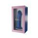 Двошаровий дилдо Adrien Lastic Hitsens 1 Blue, підходить для страпона, діаметр 4,5 см, довжина 17,7 см SX1273 фото 2