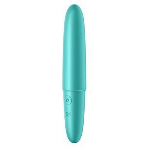 Мінівібратор Satisfyer Ultra Power Bullet 6 Turquoise SO5434 фото