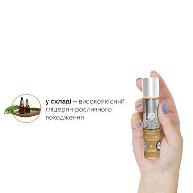 Змазка на водній основі System JO H2O &mdash; Vanilla Cream (30 мл) без цукру, рослинний гліцерин SO1480 фото