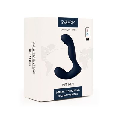 Інтерактивний масажер простати з пульсацією на кінчику головки Svakom Iker Neo SX2447 фото