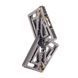 Затискачі для сосків з важкою підвіскою LOCKINK Adjustable Nipple Clamps with Heavy Pendant, під срібло SX0847 фото 5