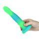 Фалоімітатор, що світиться в темряві, ADDICTION Rave 8&Prime;, Glow in the Dark Dildo Blue Green, 20,3 см SO6849 фото 5