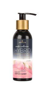 Змазка водно-силіконова Sensuva Hybrid Cotton Candy (125 мл) без цукру, можна для оральних пестощів SO3246 фото