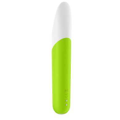Мінівібратор із гнучким язичком Satisfyer Ultra Power Bullet 7 Green SO5435 фото