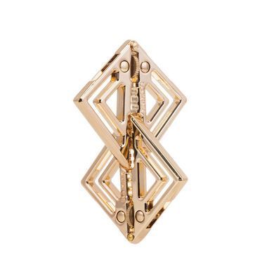 Затискачі для сосків з легкою підвіскою LOCKINK Adjustable Nipple Clamps with Light Pendant, золотисті SX0848 фото