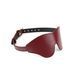 Шкіряна маска на очі Liebe Seele Wine Red Blindfold SO9449 фото 2