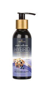 Змазка водно-силіконова Sensuva Hybrid Blueberry Muffin (125мл) без цукру, можна для оральних пестощ SO3247 фото