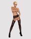 Obsessive Garter stockings S206 black S/M/L SO7265 фото 3