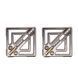 Затискачі для сосків з легкою підвіскою LOCKINK Adjustable Nipple Clamps with Light Pendant, сріблясті SX0849 фото 3