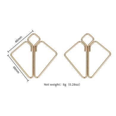 Затискачі для сосків LOCKINK Minimalism Nipple Clamps, золотисті SX0850 фото