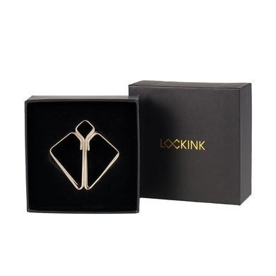 Затискачі для сосків LOCKINK Minimalism Nipple Clamps, золотисті SX0850 фото