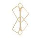 Затискачі для сосків LOCKINK Minimalism Nipple Clamps, золотисті SX0850 фото 7