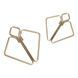 Затискачі для сосків LOCKINK Minimalism Nipple Clamps, золотисті SX0850 фото 1