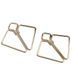 Затискачі для сосків LOCKINK Minimalism Nipple Clamps, золотисті SX0850 фото 4