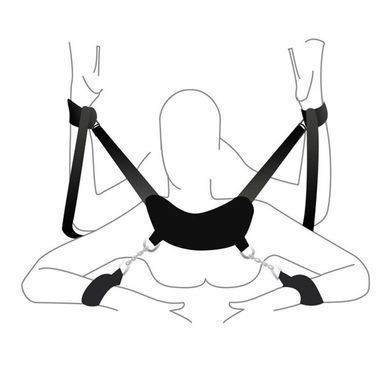 Набір для фіксації BDSM Bondage Fetish Girl Simple SO5167 фото