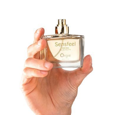 Чоловічі парфуми з феромонами Orgie &ndash; Sensfeel for Man (50 мл), цитрусово-деревний аромат SX1539 фото