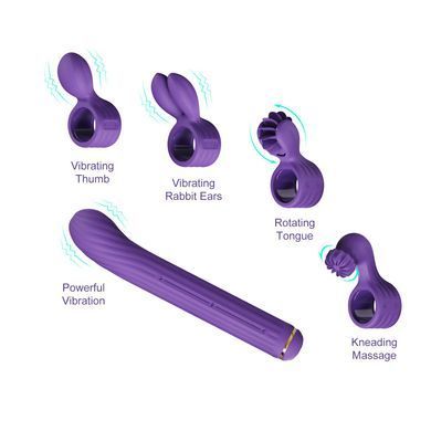 Вібратор Otouch Magic Stick S1 Plus - Purple SO9438 фото