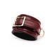 Шкіряні поножі Liebe Seele Wine Red Ankle Cuffs, знімний ланцюжок-кріплення SO9453 фото 3