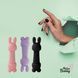 Міні-вібратор FeelzToys Mister Bunny Pink з двома насадками SO4437 фото 6