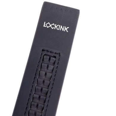 Фіксатор-розпірка LOCKINK Adjustable Spreader Bar Set, чорний, шкіряний, ремені для шиї, рук/ніг SX0853 фото