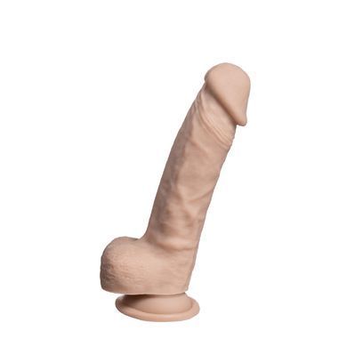 Фалоімітатор SilexD Johnny Real Skin Flesh MODEL 1, суперреалістичний, на присосці, діаметр 3,8 см SX1286 фото