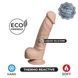 Фалоімітатор SilexD Johnny Real Skin Flesh MODEL 1, суперреалістичний, на присосці, діаметр 3,8 см SX1286 фото 5