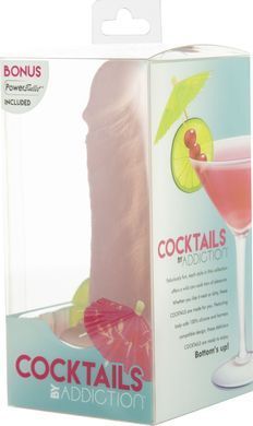 Фалоімітатор на присосці Cocktails by Addiction &ndash; Peach Bellini SX1300 фото