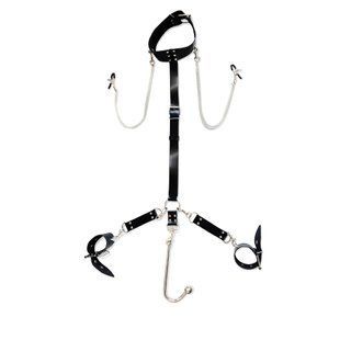 Бондажний набір з металевим анальним гаком Art of Sex Beatrice Bondage set with anal hook №&thinsp;1 SO8239 фото