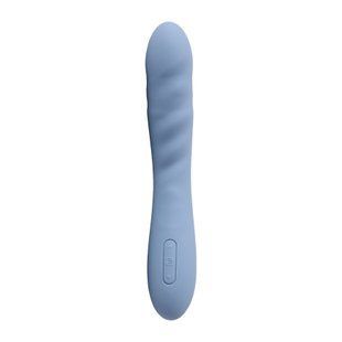 Смарт-вібратор з пульсацією Svakom Ava Neo Cornflower Blue, 15 режимів роботи, водонепроникний SO8977 фото