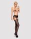 Obsessive Garter stockings S307 black S/M/L SO7270 фото 3