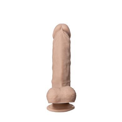 Фалоімітатор SilexD Tomas Real Skin Flesh MODEL 1, реалістичний, на присосці, діаметр 4,9 см SX1288 фото