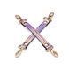 Набір Liebe Seele Pink G lossy 7pcs Bondage Kit, фіксатори, нашийник з повідцем, кляп, флогер, маска SO9507 фото 7
