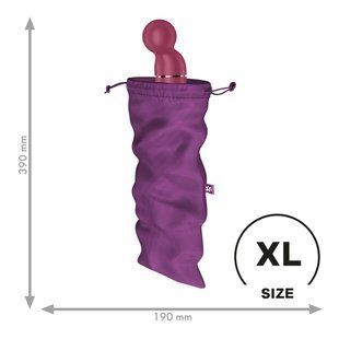 Мішечок для секс-іграшок Satisfyer Treasure Bag XL, фіолетовий, на шнурку SX0553 фото