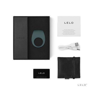 Ерекційне кільце з вібрацією LELO Tor 2 Green SO8120 фото