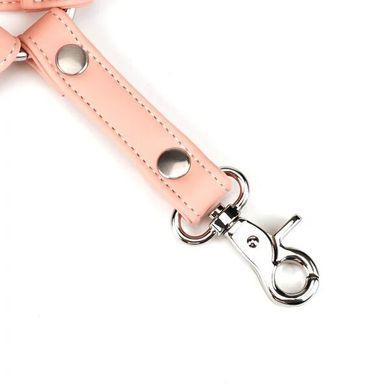 Хрестовина для фіксації Liebe Seele Dark Candy Pink Hogtie, з кільцем, 4 карабіни SX1661 фото