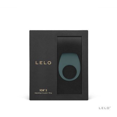 Ерекційне кільце з вібрацією LELO Tor 2 Green SO8120 фото
