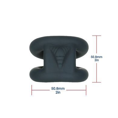 Подвійне ерекційне кільце LUX Active &ndash; Tug &ndash; Versatile Silicone Cock Ring SO5574 фото