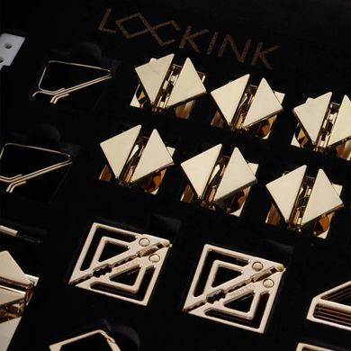 БДСМ-набір LOCKINK All-in-1 BDSM Play Kit, коричневий, ремені, маска, кляпи, анальні пробки, свічки SX0820 фото
