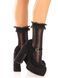 Шкарпетки ажурні Leg Avenue Mini Bow Lace Anklet, чорні, з рюшами, декор &mdash; бантики SX1046 фото 5