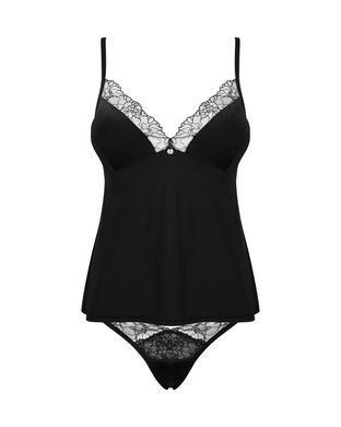 Obsessive Bella Rou top & panties XL/2XL SO7863 фото