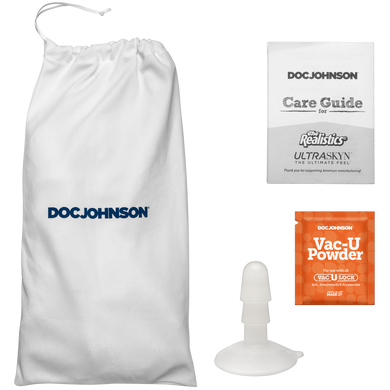 Фалоімітатор Doc Johnson The Realistic Cock ULTRASKYN - 9 Inch Chocolate SX4478 фото