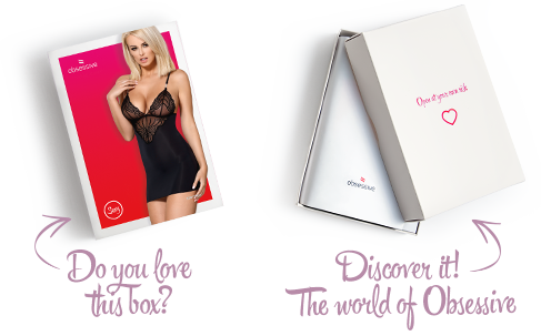 Obsessive 828-CHE-1 chemise & thong L/XL SO7172 фото