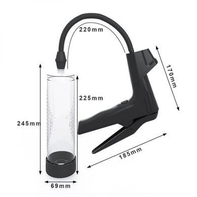 Вакуумна помпа Men Powerup MEN Air Gun Penis Pump SX4046 фото