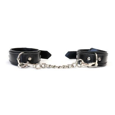 Наручники із екошкіри Art of Sex - Handcuffs Emoji, колір чорний SO9976 фото