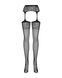 Obsessive Garter stockings S500 black S/M/L SO7273 фото 4