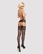 Obsessive Garter stockings S500 black S/M/L SO7273 фото 3